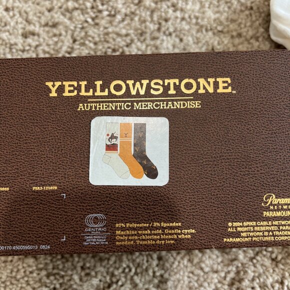 Men's Yellowstone Dress Socks - Picture 4 of 4